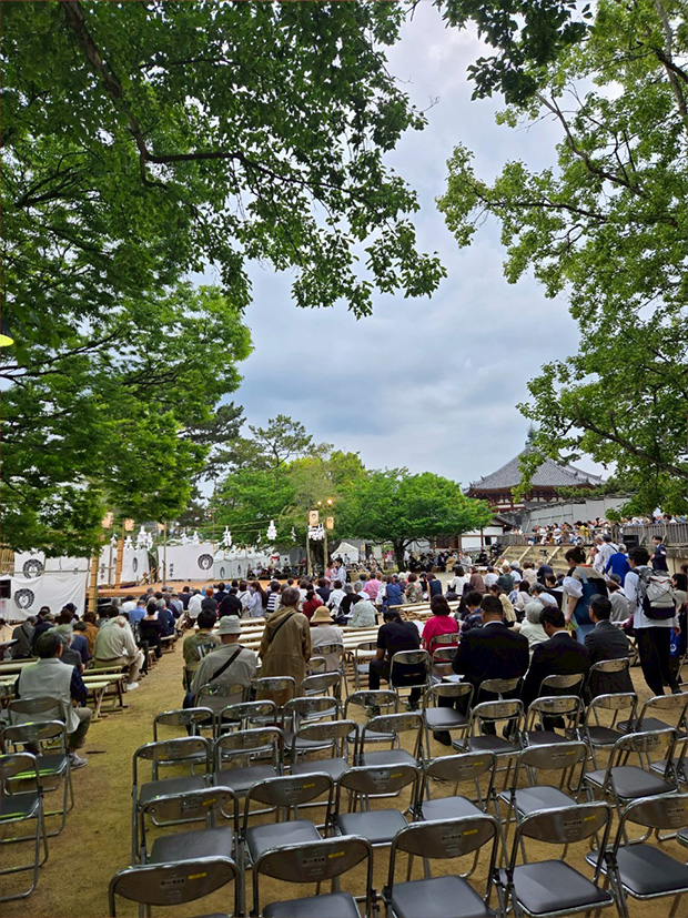 スマホｄｅ解説支援「令和7年　薪御能」（春日大社・興福寺）