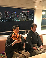 アジャッパ「横浜三日月Nightクルーズ　～鼓と波～」（みなとみらいぷかり桟橋）　大倉源次郎氏ご出演